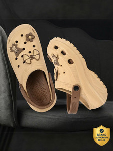 Glitchez Women Beige Clogs - Image 6