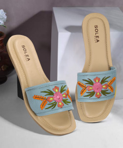 Paragon Sandals Stylish Lightweight Comfortable Durable Dailyuse Easywear Flats Women Flats