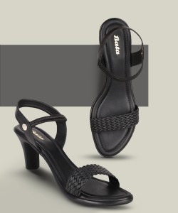 Bata Women Black Heels