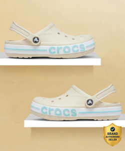 CROCS Bayaband Unisex Clogs Beige - Image 6