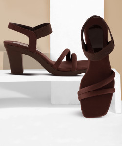 Kvest Women Back Strap Casual/Party/Evening/Ethnic Block Heels Sanda Women Heels