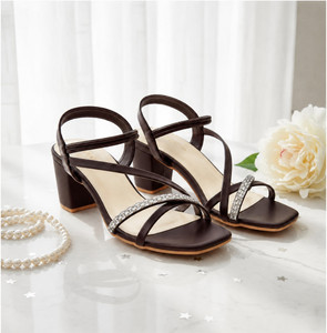 anni black Women Heels
