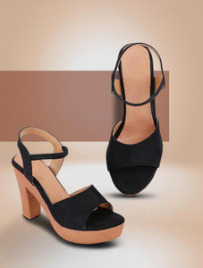 Shoe Lab Women Black Heels - Image 6
