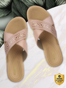 METRO OpenToeFlatswithLaserCuts Women Flats