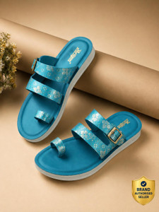 Paragon Women Stylish One-Toe Flats with Adjustable Buckle for Comfort Women Casual