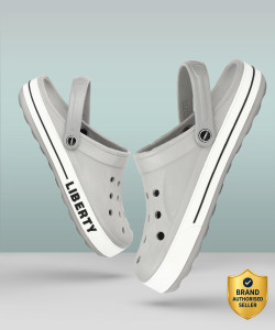 LIBERTY Men Gray Clogs - Image 6