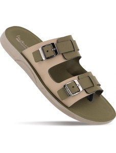 WALKAROO Men Casual Green Sneakers - Image 6