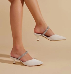 MIYOKO Women White Heels