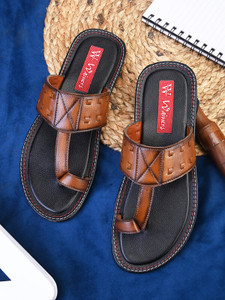 WAINERS Heritage Stride KOLHAPURI Trendy Slippers | Durable | Ethnic | Causal Wear | Men Flats