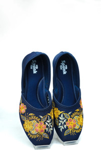 spunkz FKT-MDL-FLO-NAVY-7 Jutis For Women