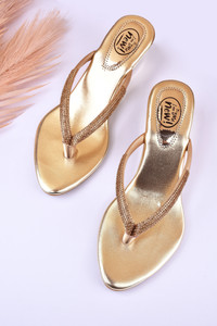 TRYME महिलाओं के लिए सुनहरा वेजेस