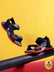 Sparx Men Casual Sandal Navy Red Size 8 - Image 1