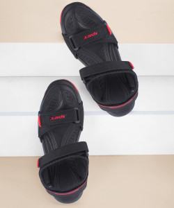 Price History of Sparx Men Black Red Sandals