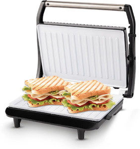KENT Sandwich Maker,Non-toxic ceramic coat,Toast, Roast,Automatic Temperature Cut Off Grill