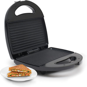 AGARO Delite Sandwich Maker, 750W, 4 Slice Non Stick Grill Plate,Oil Free Toasting, Grill