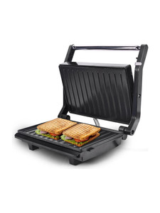Sheffield Classic 2 Slice Panini Grill Sandwich Maker, Non-Stick Press Grill & Toaster for Grilled Grill, Toast