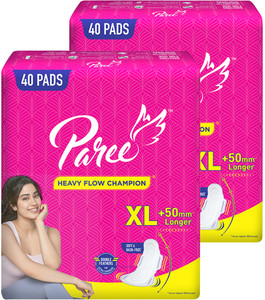 परी Soft & Rash Free Sanitary Pad | XL Size| 3 Seconds Absorption for Heavy Flow
