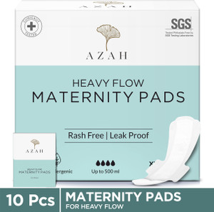 AZAH XXXL Super Absorbent Maternity Pads After Delivery for Ultra Heavy Flow Sanitary Pad