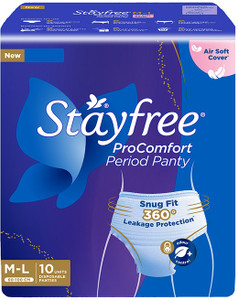 STAYFREE Pro Comfort Period Panty M-L Pantyliner
