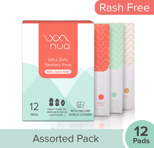 Nua Ultra Safe Pads (3XL+, 5XL, 4L)| Paper Disposal Pouches | Leakproof & Toxic Free
