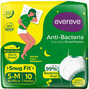 EverEve Anti Bacteria Period Panty (S-M), 10 Pcs Pantyliner