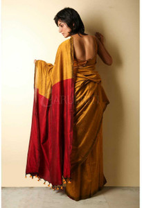 kridha Self Design Bollywood Cotton Blend Saree