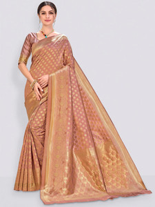 Sariya Woven Banarasi Silk Blend Saree