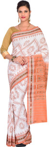 handloom paridhaan Self Design Sambalpuri Pure Cotton Saree