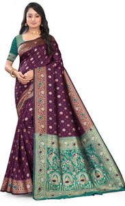 AV-KJLP Printed Patola Cotton Silk, Jacquard Saree