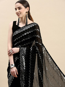 Divastri Embellished Bollywood Georgette Saree