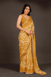 MIRCHI FASHION Floral Print Daily Wear Chiffon, Georgette Saree