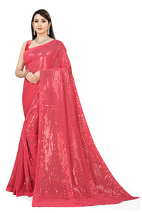 Clemira Embellished Bollywood Georgette Saree