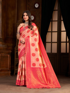 MIMOSA Woven Kanjivaram Art Silk Saree