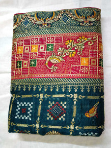 AACHCHHADAN Embroidered Bollywood Georgette Saree