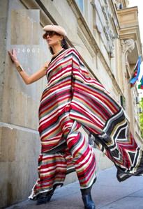 Hensi sarees shop Self Design Arani Pattu Crepe Saree