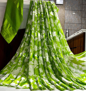 Hensi sarees shop Printed Daily Wear Lycra Blend, Chiffon Saree