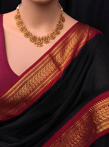 Fashion Club Collection Woven Bollywood Cotton Silk Saree