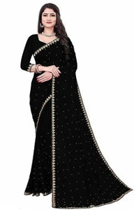 ZENIS ENTERPRISE Printed Bollywood Georgette Saree