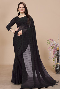 MadhuSaree Self Design Daily Wear Georgette Saree