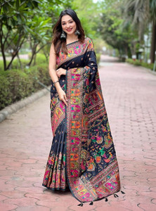 ROOP LAVANYA Woven Kanjivaram Pure Silk Saree