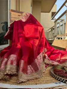 Banaras silk palace Woven Banarasi Tissue Saree