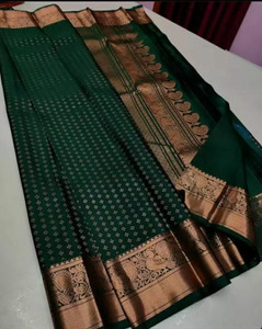 FABART CRETION Woven Kanjivaram Pure Silk Saree