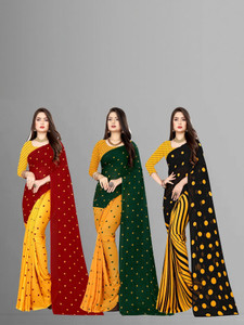 Anand Sarees Printed Bollywood Georgette Saree