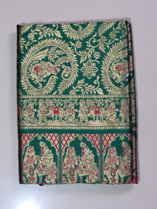 Traditions World Wide Woven Baluchari Pure Silk Saree