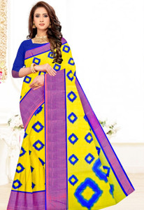 Salco Printed Daily Wear Brasso Saree