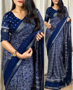 vdc Printed Daily Wear Chiffon Saree