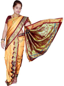 Spewim Woven Paithani Art Silk Saree