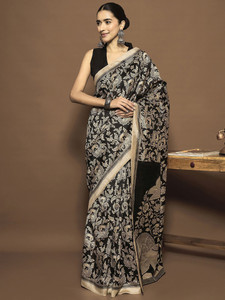 Sareemall Printed Daily Wear Silk Blend Saree
