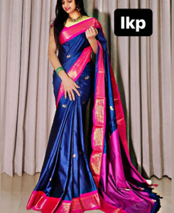 Paithani Woven Paithani Pure Silk Saree