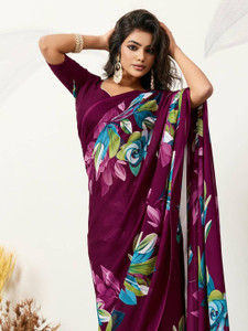 Anmi Printed Daily Wear Georgette Saree